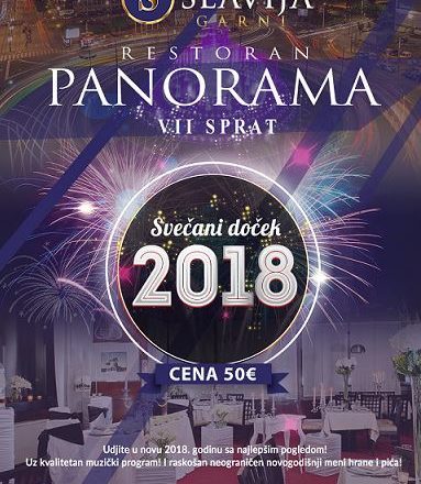 Panorama Slavija – Doček Nove godine 2018